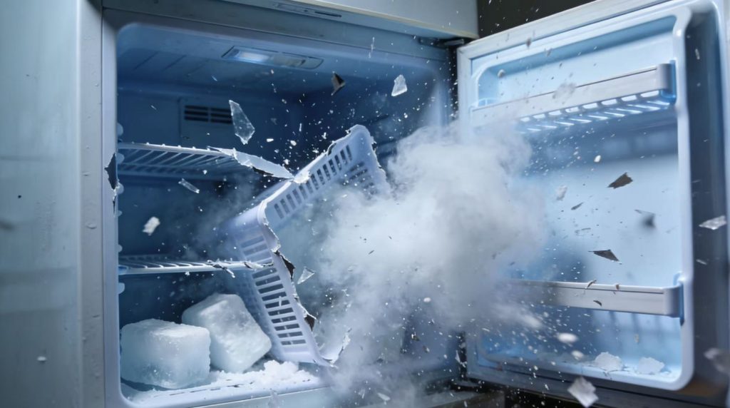 Strictly Do Not Put in the Freezer! Dry Ice Explosion Risk Demonstration