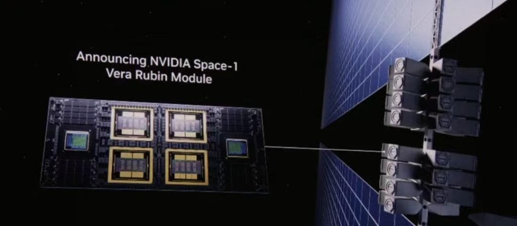 Official render of the Vera Rubin chip