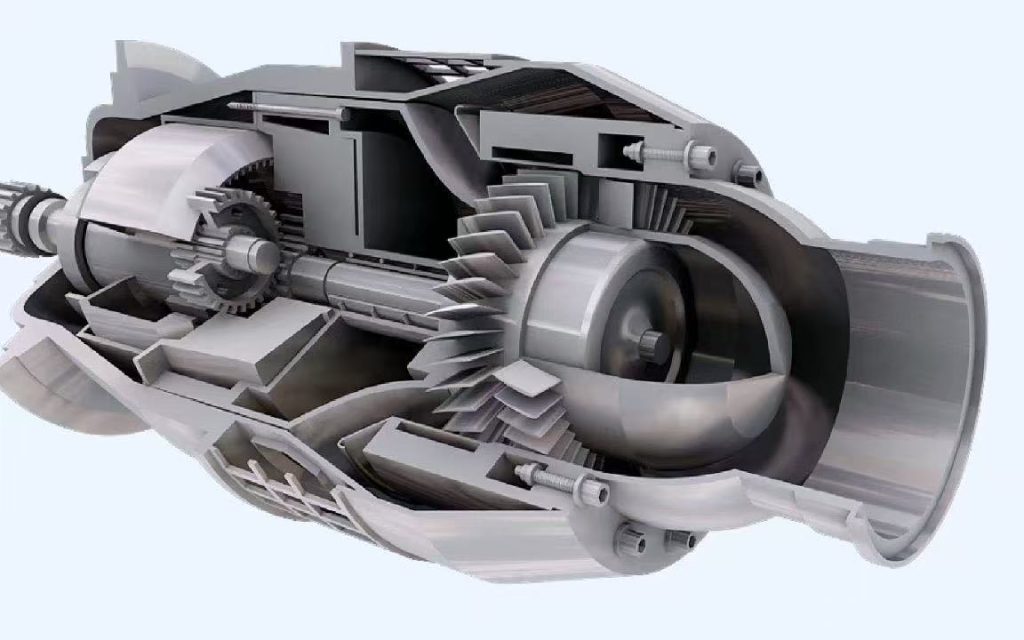 Gas Turbine Internal Structure