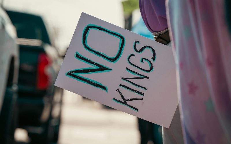 No Kings” Protesters Adapt ‘America the Beautiful’ to Include ‘Thy Immigrant