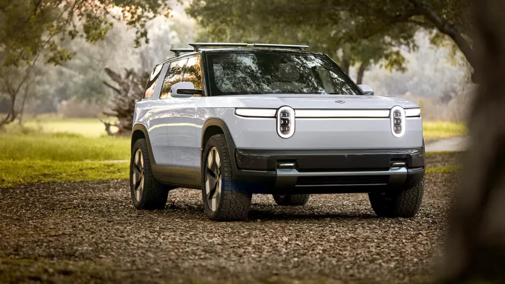 Rivian R2 electric autonomous robotaxi
