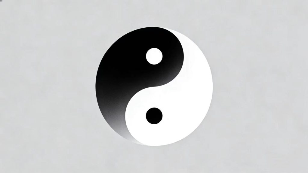 Yin-Yang symbol illustrating balance and interdependence