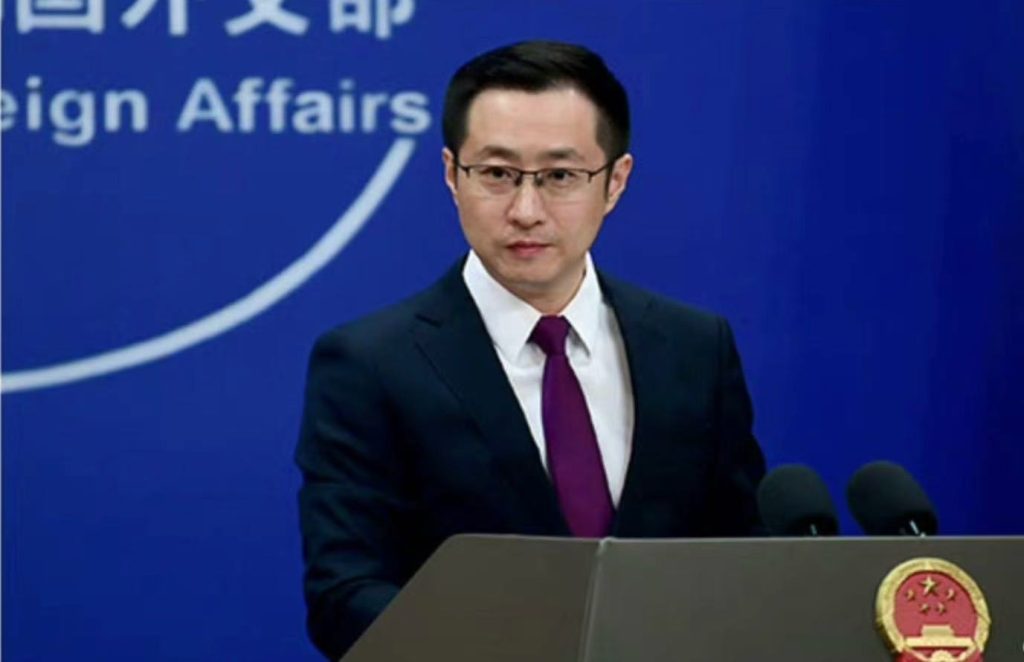 hinese Foreign Ministry spokesperson Lin Jian, during a regular press briefing, spoke about China’s policies on humanitarian assistance.