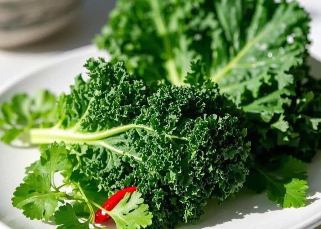 dark leafy greens for eye health