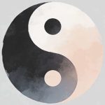 Yin-Yang balance illustration showing mind, body, and seasonal health
