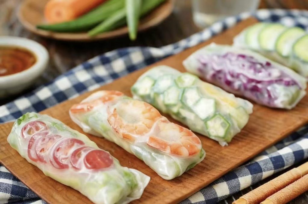 Vietnamese spring rolls