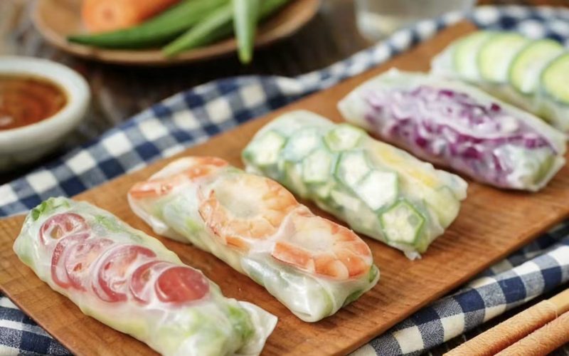 Fresh Vietnamese Spring Rolls: Healthy & Delicious