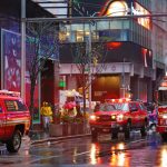 Emergency response safety concept in modern city showing preparedness and urban safety awareness