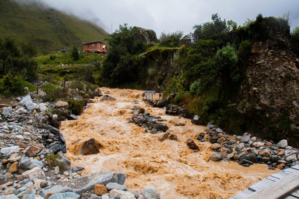 landslide mudflow safety mountain storm
