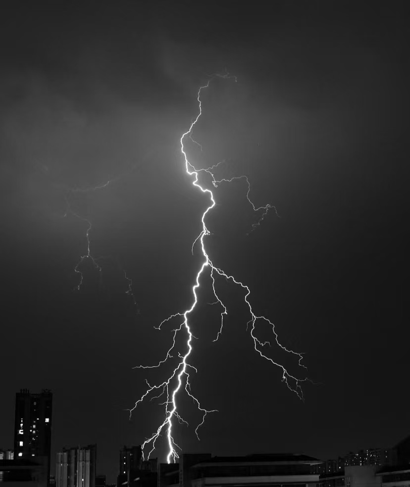 thunder and lightning